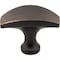 Elements 1-1/2" Overall Length Brushed Oil Rubbed Bronze Cosgrove Cabinet "T" Knob 382DBAC - alternate 4